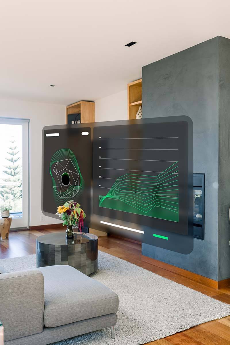 Futuristic Living Room Photo